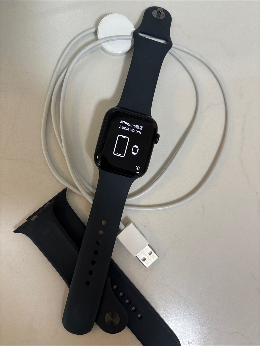 Wiped and ready to pair men’s Apple Watch